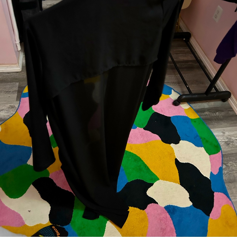 Long black cape like shawl